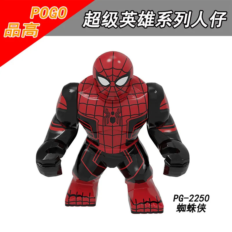 Marvel building blocks, humanoid dolls, mini dolls, Hulk, children's toys, birthday gifts, cartoon characters, Christmas gifts