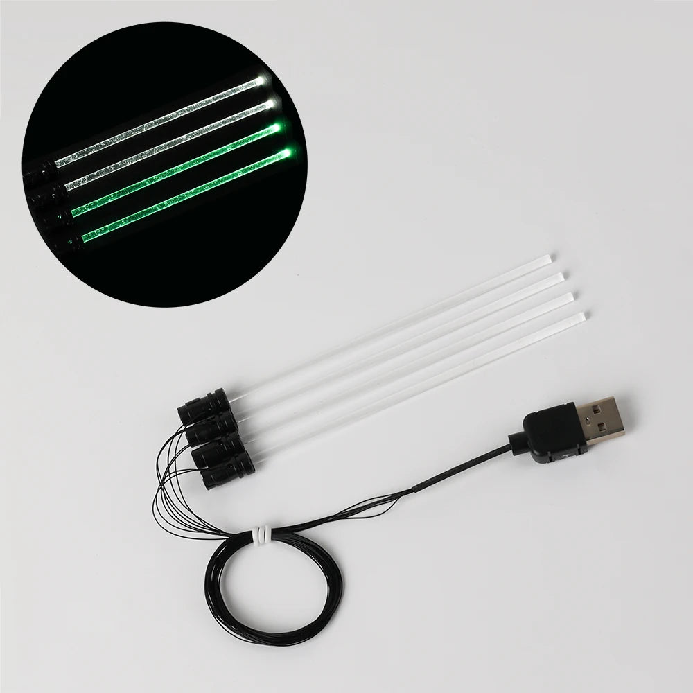 EASYLITE LED Lighting Up Kit For Length 12 Cm Lightsaber Characters General Grievous White Storm No Blocks