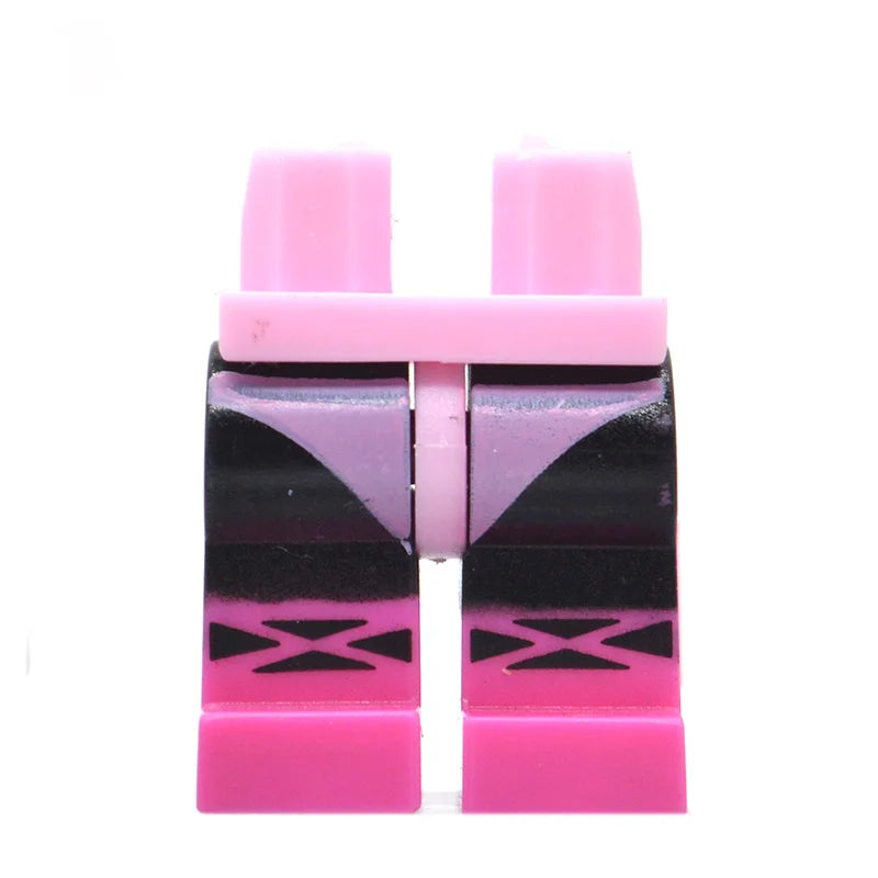 10 MOC Leg Pants Dress Short legs Body Wear Compatible building blocks Toys