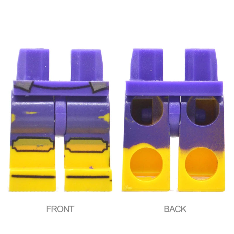 10 MOC Leg Pants Dress Short legs Body Wear Compatible building blocks Toys