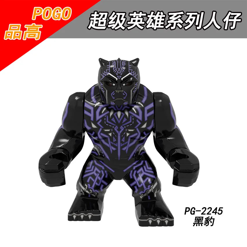 Marvel building blocks, humanoid dolls, mini dolls, Hulk, children's toys, birthday gifts, cartoon characters, Christmas gifts