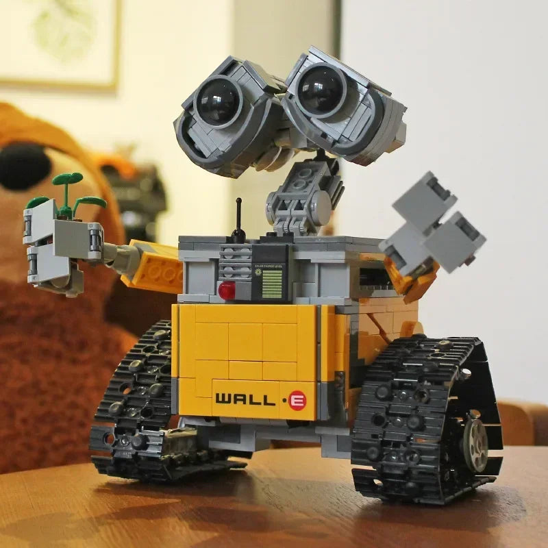 Robot Mobilization Is Compatible With Puzzle Building Blocks Children'S Toys Wall-E Assembly Building Block Model Toy Gifts