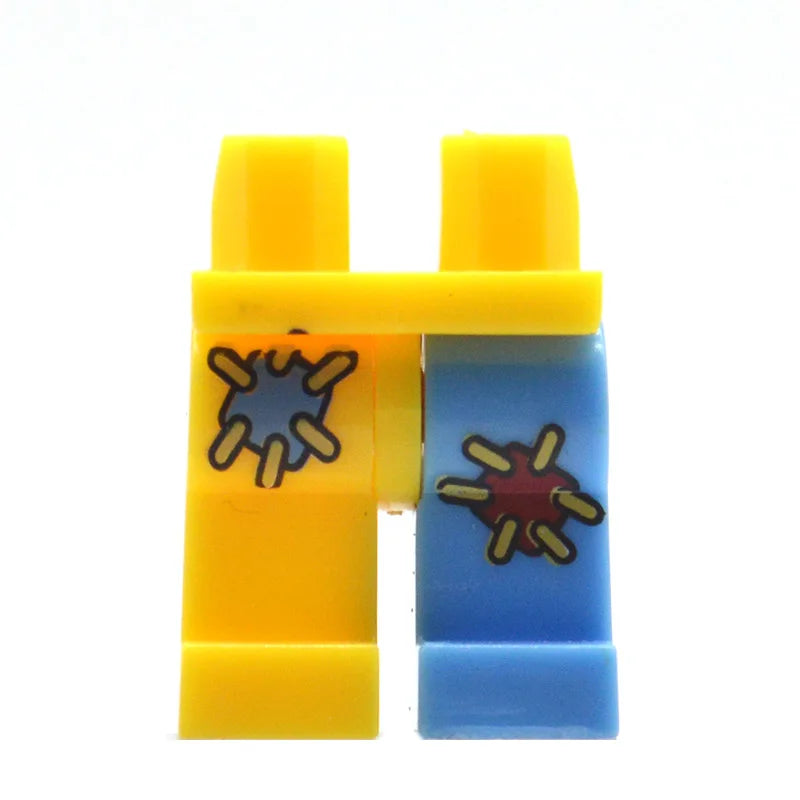 10 MOC Leg Pants Dress Short legs Body Wear Compatible building blocks Toys