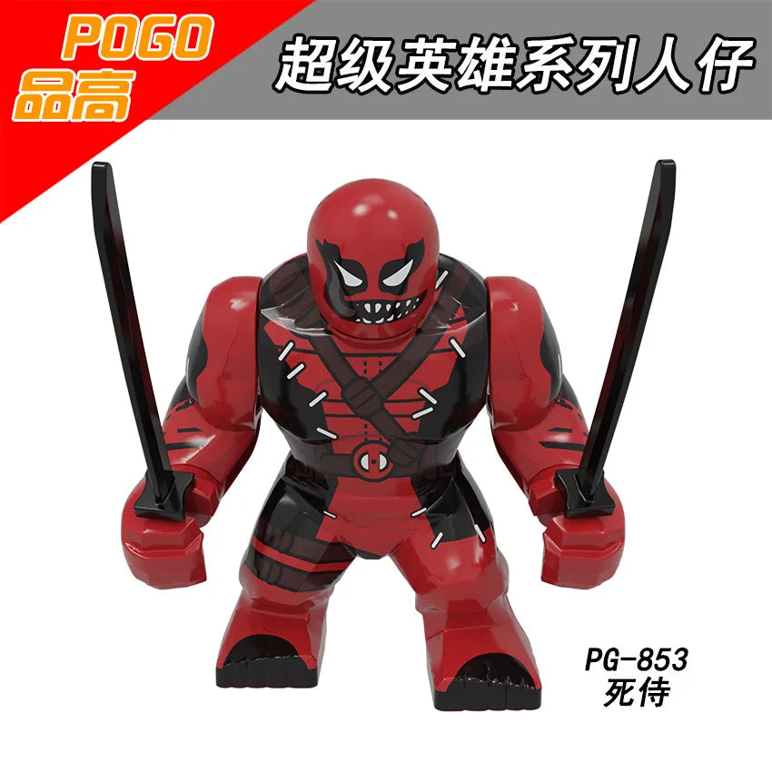 Marvel building blocks, humanoid dolls, mini dolls, Hulk, children's toys, birthday gifts, cartoon characters, Christmas gifts