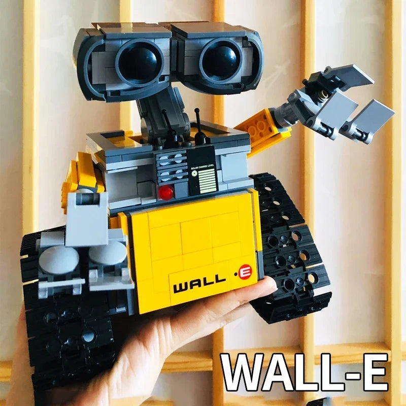 Robot Mobilization Is Compatible With Puzzle Building Blocks Children'S Toys Wall-E Assembly Building Block Model Toy Gifts