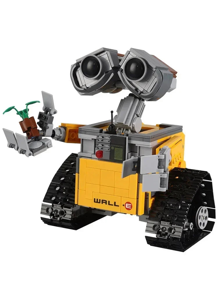 Robot Mobilization Is Compatible With Puzzle Building Blocks Children'S Toys Wall-E Assembly Building Block Model Toy Gifts
