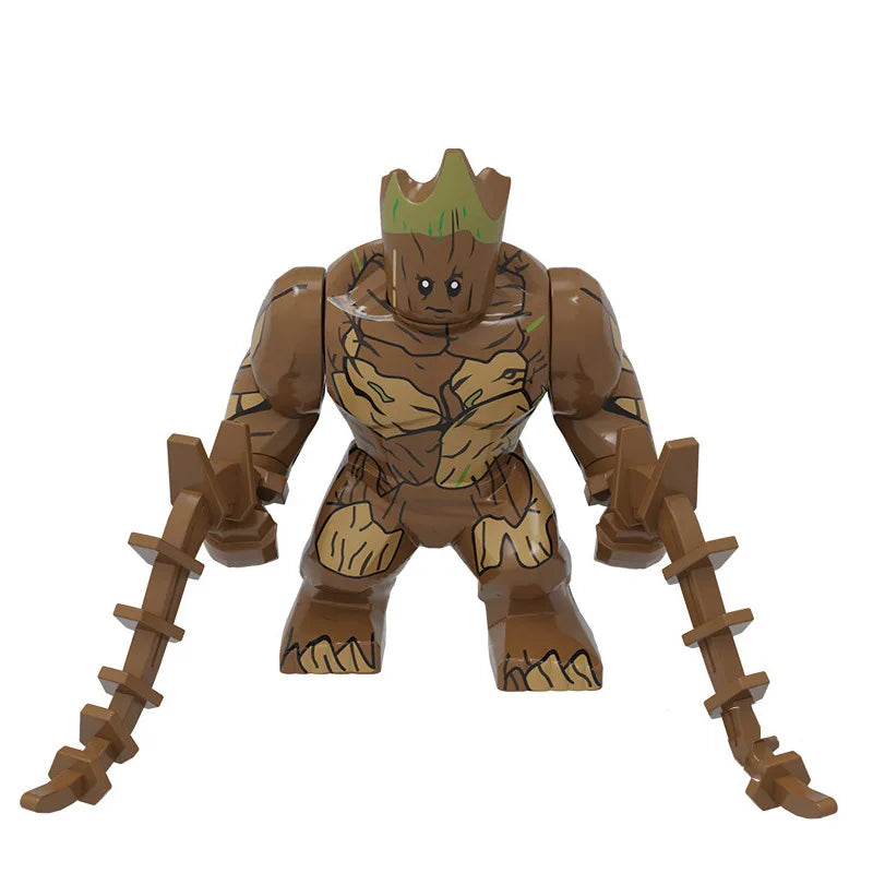 Marvel building blocks, humanoid dolls, mini dolls, Hulk, children's toys, birthday gifts, cartoon characters, Christmas gifts