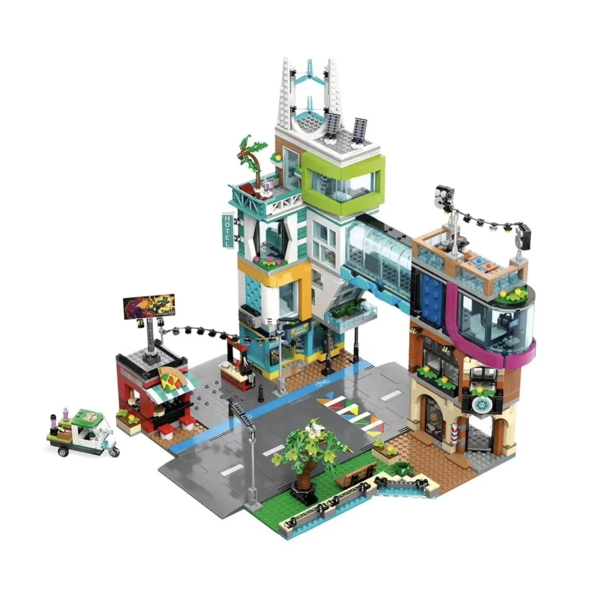 legolcks 2025 New building Series 2010pcs Modern Metropolis Model Building Blocks DIY Assembly Toys Christmas Birthday Gifts
