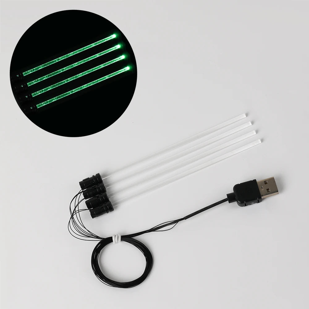 EASYLITE LED Lighting Up Kit For Length 12 Cm Lightsaber Characters General Grievous White Storm No Blocks
