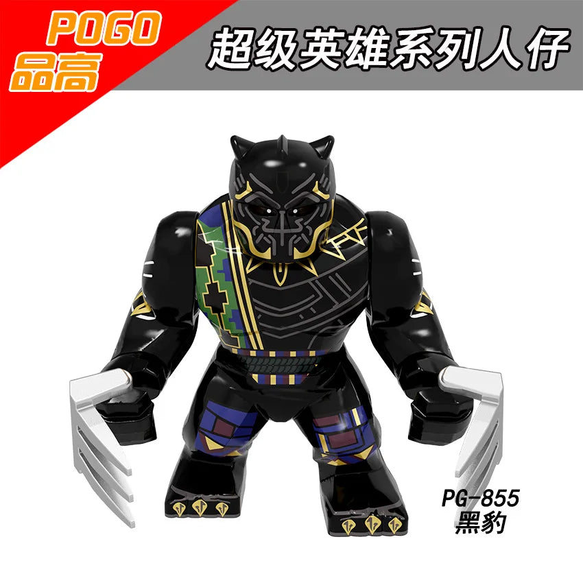 Marvel building blocks, humanoid dolls, mini dolls, Hulk, children's toys, birthday gifts, cartoon characters, Christmas gifts