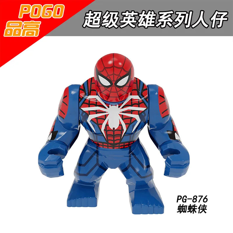 Marvel building blocks, humanoid dolls, mini dolls, Hulk, children's toys, birthday gifts, cartoon characters, Christmas gifts