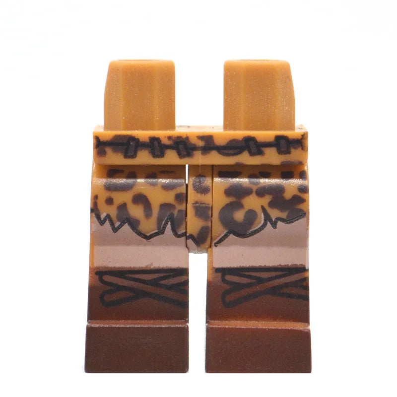 10 MOC Leg Pants Dress Short legs Body Wear Compatible building blocks Toys