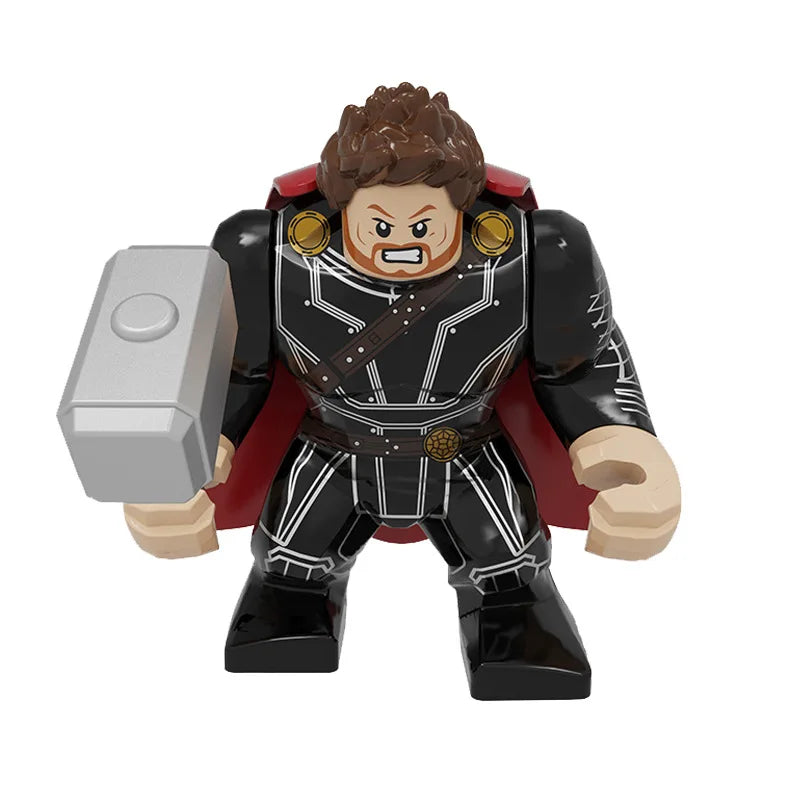 Marvel building blocks, humanoid dolls, mini dolls, Hulk, children's toys, birthday gifts, cartoon characters, Christmas gifts