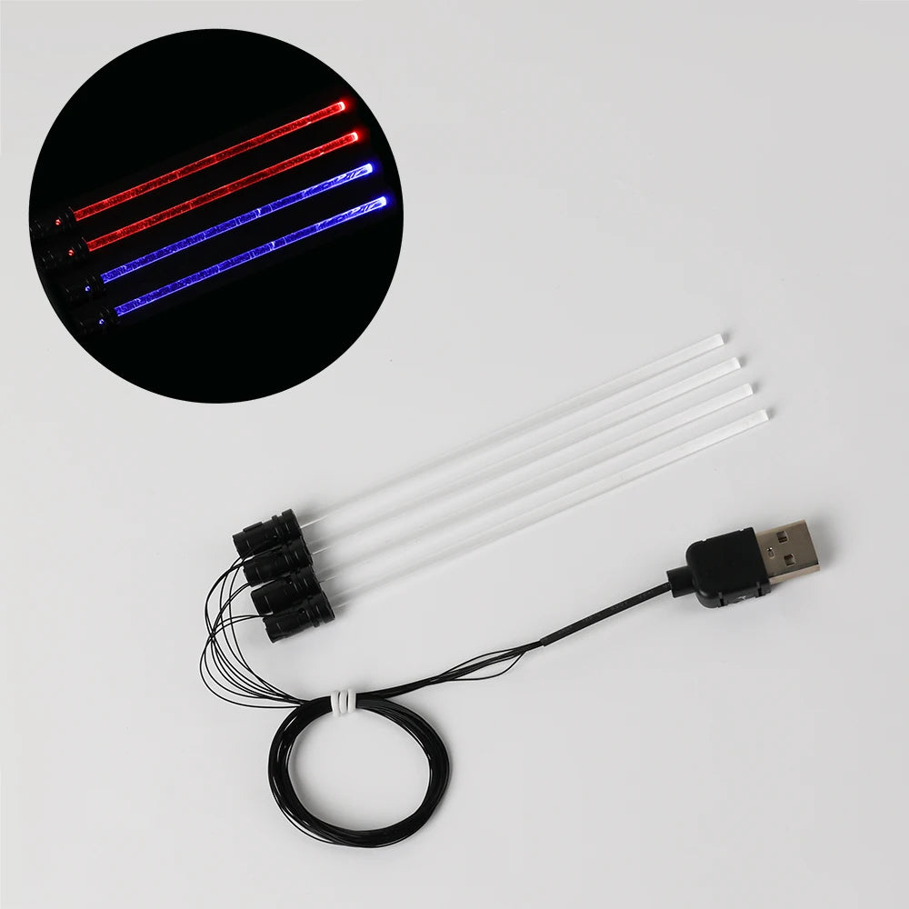 EASYLITE LED Lighting Up Kit For Length 12 Cm Lightsaber Characters General Grievous White Storm No Blocks