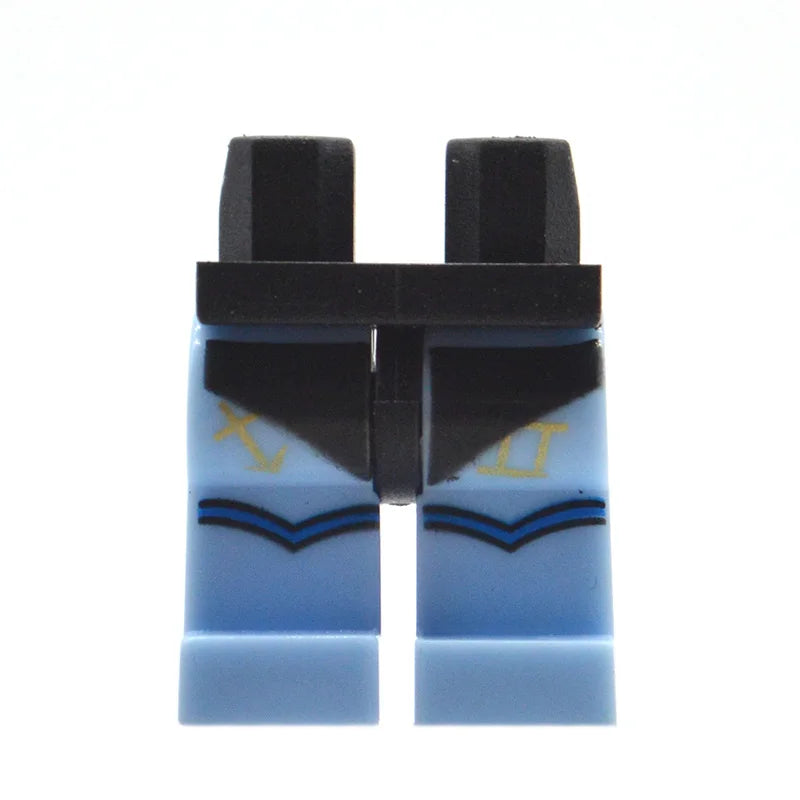 10 MOC Leg Pants Dress Short legs Body Wear Compatible building blocks Toys