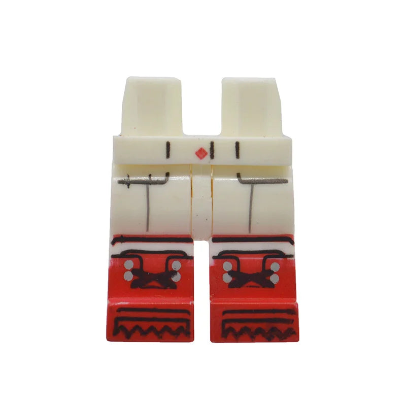 10 MOC Leg Pants Dress Short legs Body Wear Compatible building blocks Toys
