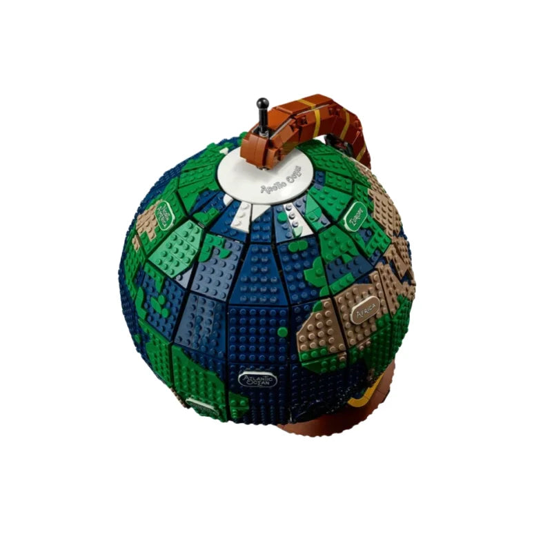 2585 pieces of creative globes, modular DIY building blocks, compatible with suitable for children's educational gifts