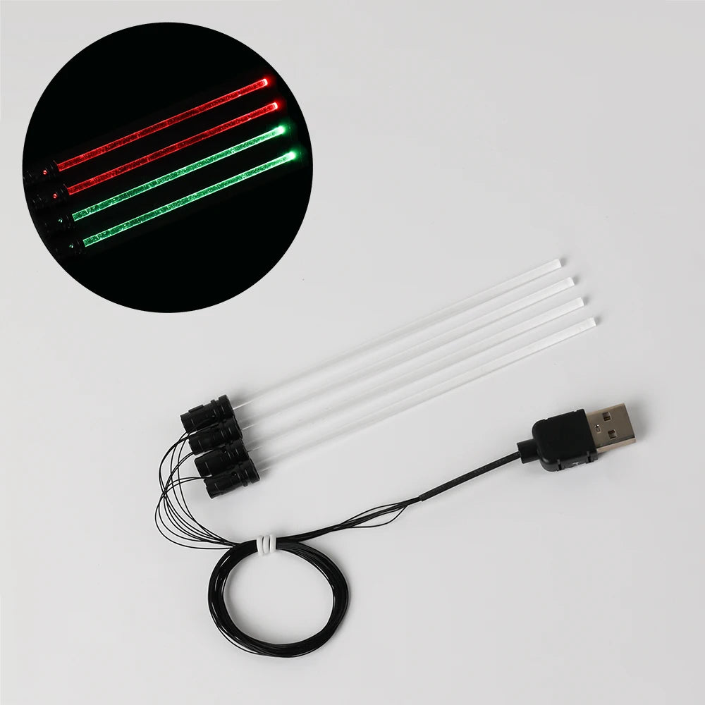 EASYLITE LED Lighting Up Kit For Length 12 Cm Lightsaber Characters General Grievous White Storm No Blocks