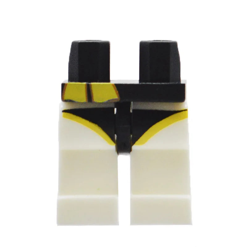 10 MOC Leg Pants Dress Short legs Body Wear Compatible building blocks Toys