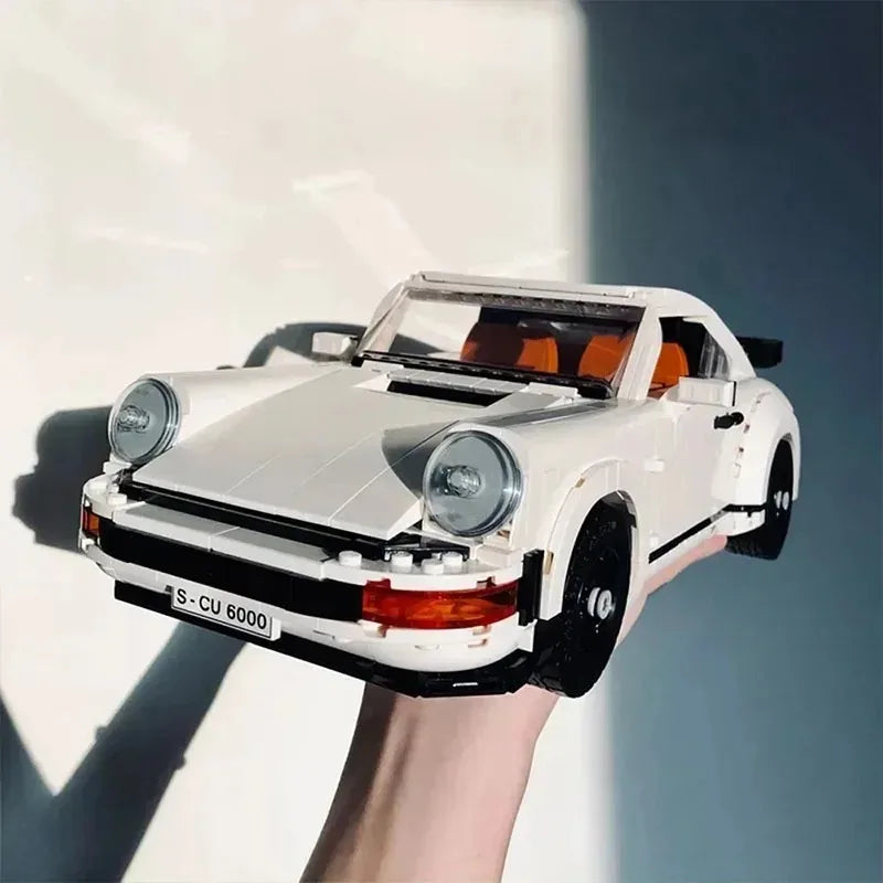 Hot Toys Technical Retro Car Model Legoing 10295 Building Blocks Set Race Classic Kit for Adults and Teens Toys Gift 1458PCS