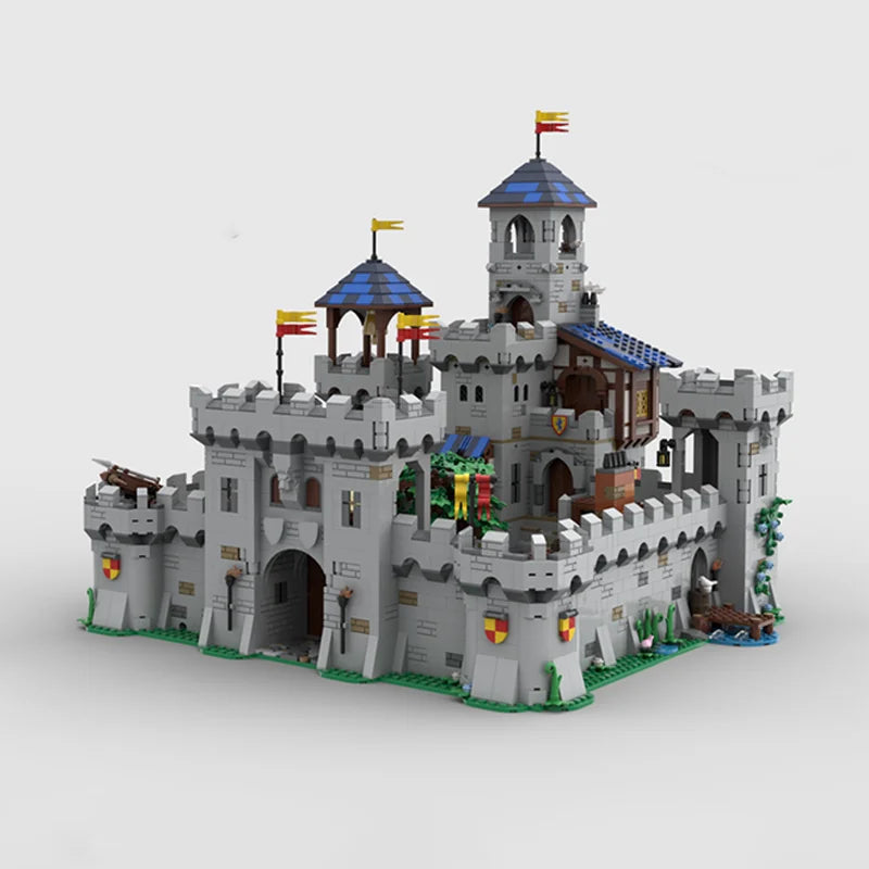 4039 Pieces Model Building Blocks Set – Lionbrick Modular Castle – Medieval Fortress with Modular Design