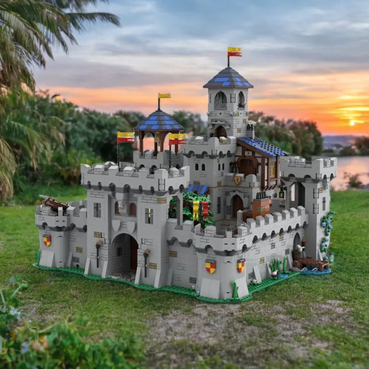 4039 Pieces Model Building Blocks Set – Lionbrick Modular Castle – Medieval Fortress with Modular Design