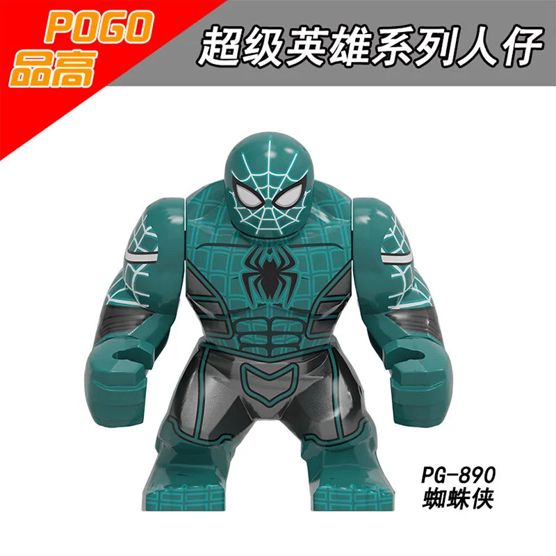 Marvel building blocks, humanoid dolls, mini dolls, Hulk, children's toys, birthday gifts, cartoon characters, Christmas gifts