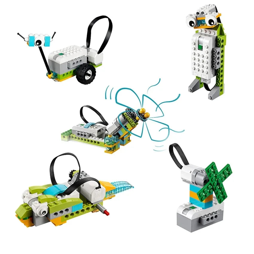 WeDo 2.0 Educational FunctionsParts Compatible 45300 Core Set Building Blocks DIY Toys Christmas Gifts Charge  version