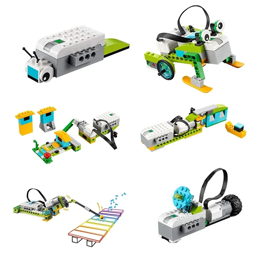 WeDo 2.0 Educational FunctionsParts Compatible 45300 Core Set Building Blocks DIY Toys Christmas Gifts Charge  version