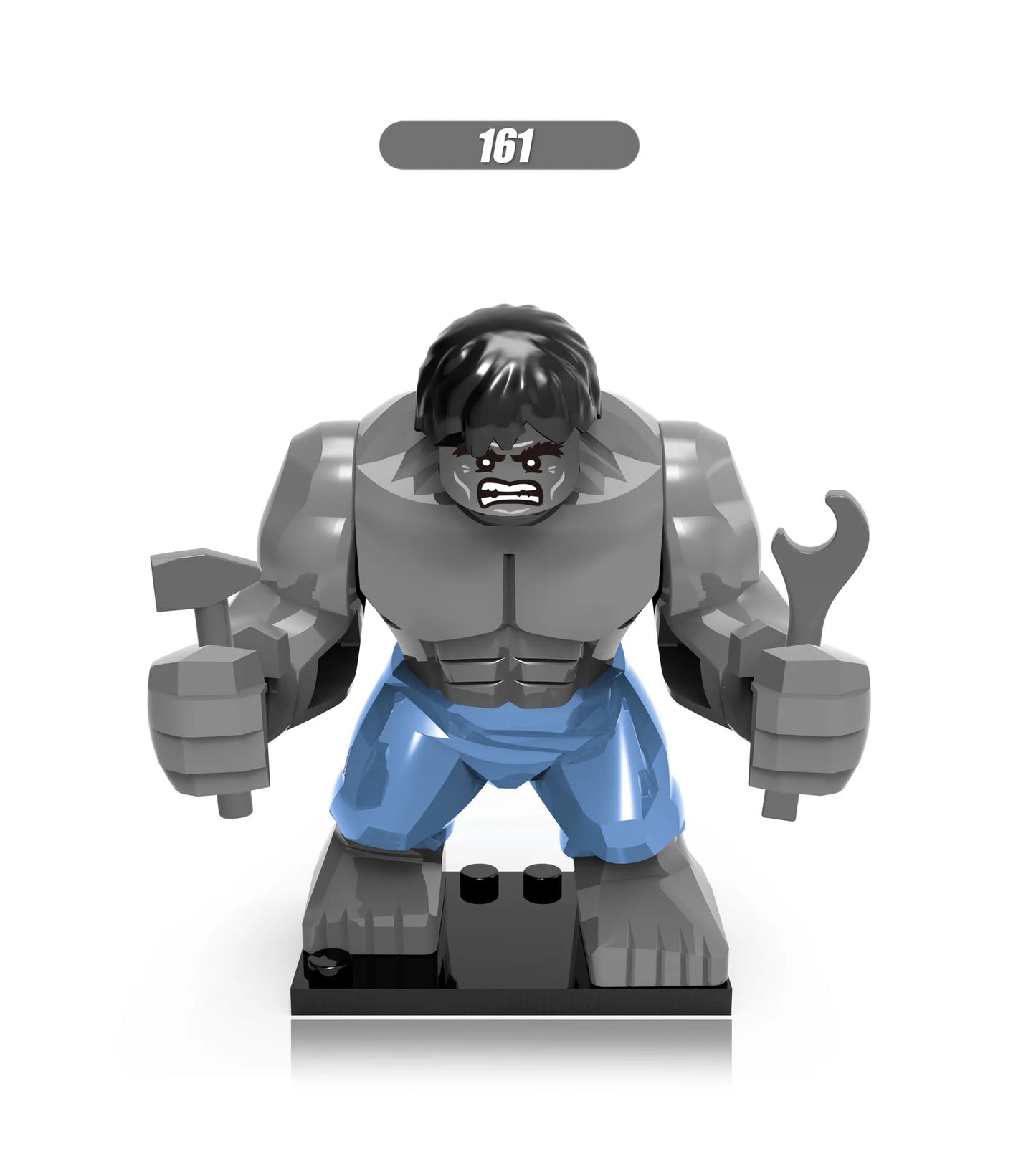 Marvel building blocks, humanoid dolls, mini dolls, Hulk, children's toys, birthday gifts, cartoon characters, Christmas gifts