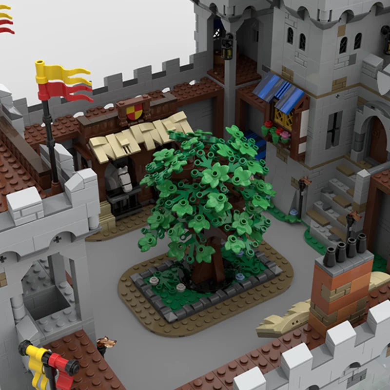 4039 Pieces Model Building Blocks Set – Lionbrick Modular Castle – Medieval Fortress with Modular Design