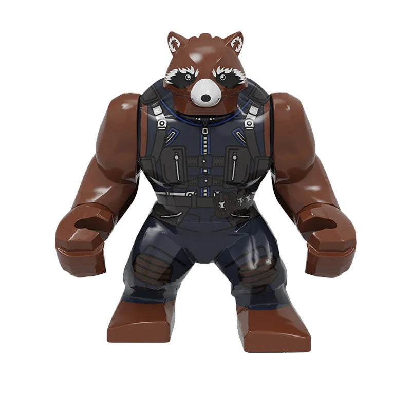 Marvel building blocks, humanoid dolls, mini dolls, Hulk, children's toys, birthday gifts, cartoon characters, Christmas gifts