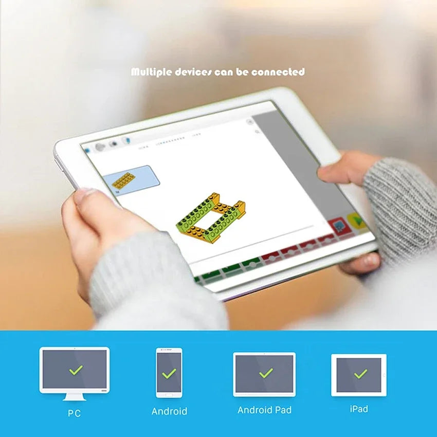 WeDo 2.0 Educational FunctionsParts Compatible 45300 Core Set Building Blocks DIY Toys Christmas Gifts Charge  version