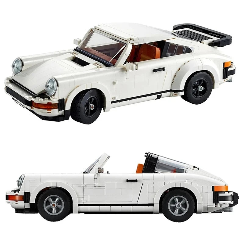 Hot Toys Technical Retro Car Model Legoing 10295 Building Blocks Set Race Classic Kit for Adults and Teens Toys Gift 1458PCS