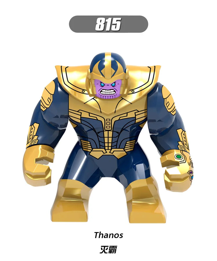 Marvel building blocks, humanoid dolls, mini dolls, Hulk, children's toys, birthday gifts, cartoon characters, Christmas gifts