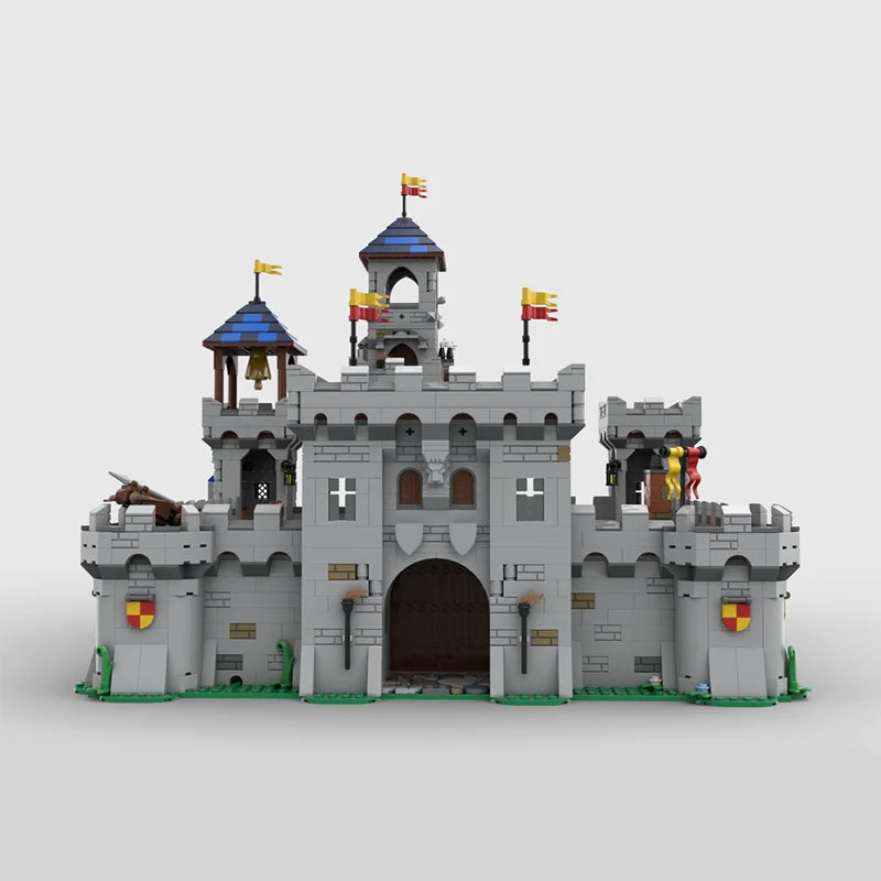 4039 Pieces Model Building Blocks Set – Lionbrick Modular Castle – Medieval Fortress with Modular Design
