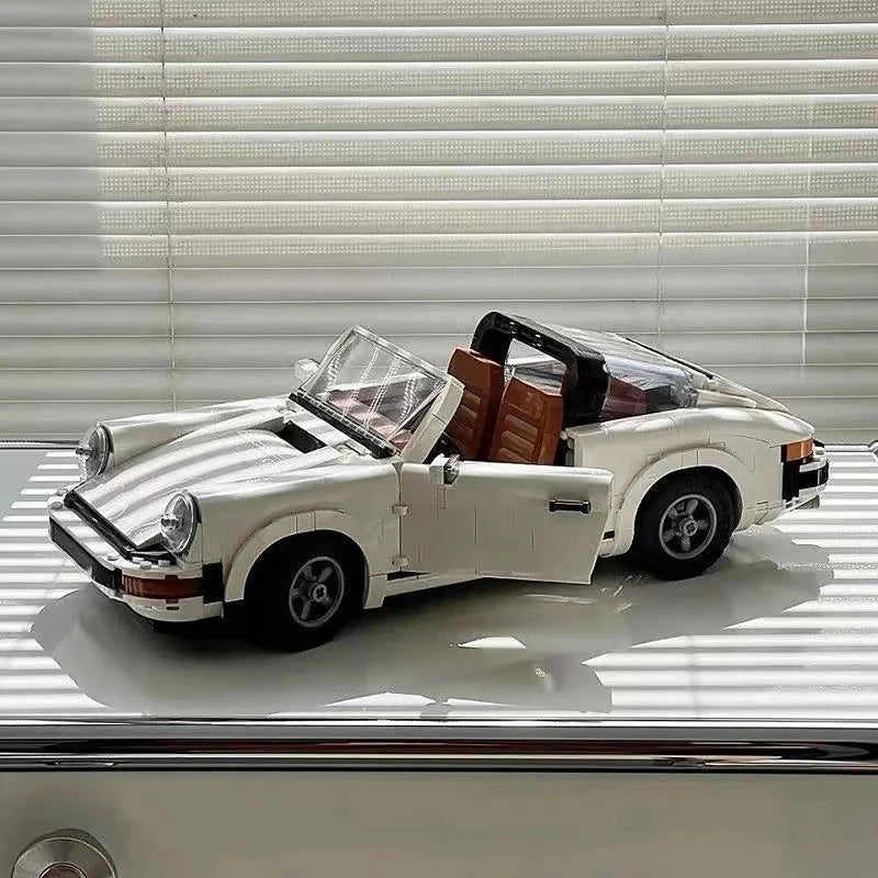Hot Toys Technical Retro Car Model Legoing 10295 Building Blocks Set Race Classic Kit for Adults and Teens Toys Gift 1458PCS