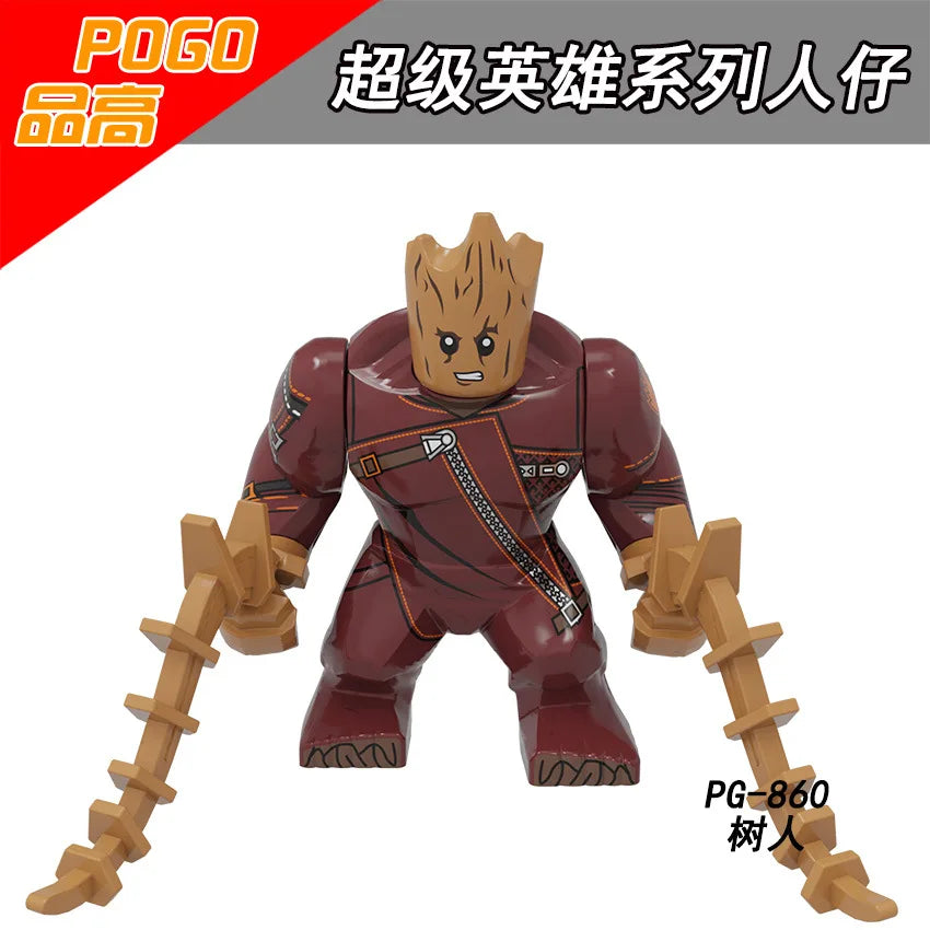 Marvel building blocks, humanoid dolls, mini dolls, Hulk, children's toys, birthday gifts, cartoon characters, Christmas gifts