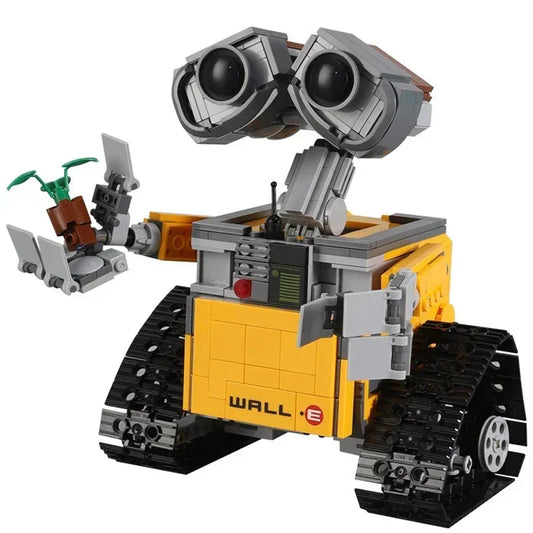 Robot Mobilization Is Compatible With Puzzle Building Blocks Children'S Toys Wall-E Assembly Building Block Model Toy Gifts